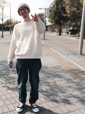 junya_kasugaさん（メンズ・180cm）の秋コーディネート