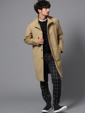 junya_kasugaさん（メンズ・180cm）の秋コーディネート