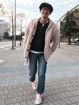 junya_kasugaさん（メンズ・180cm）の秋コーディネート