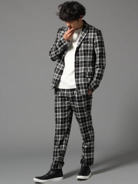 junya_kasugaさん（メンズ・180cm）の秋コーディネート