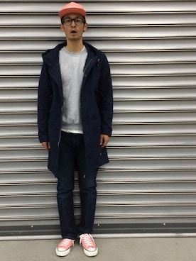 「男気japan」｜「アイテム（その他アウター）」を使った、junya_kasugaさん（メンズ・180cm）の秋コーディネート