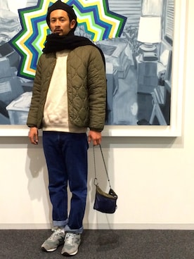 「男気japan」｜junya_kasugaさん（メンズ・180cm）の冬コーディネート