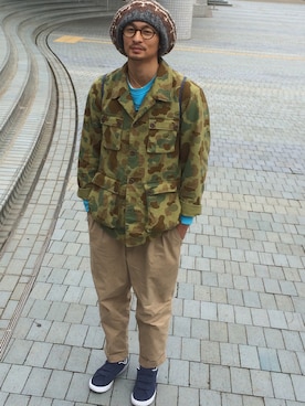 「男気japan」｜junya_kasugaさん（メンズ・180cm）の春コーディネート