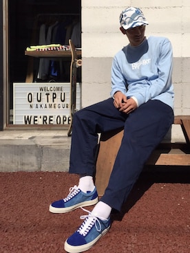 junya_kasugaさん（メンズ・180cm）の春コーディネート