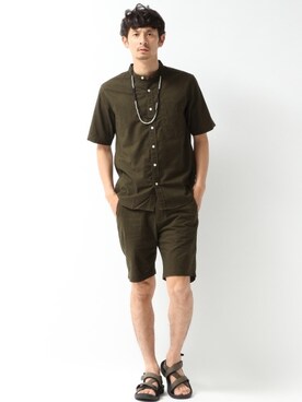 junya_kasugaさん（メンズ・180cm）の夏コーディネート