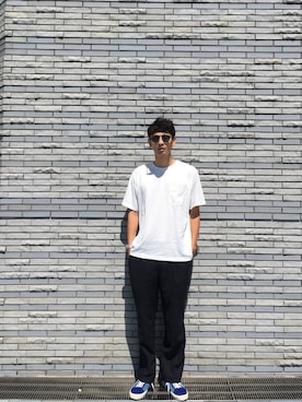 junya_kasugaさん（メンズ・180cm）の夏コーディネート