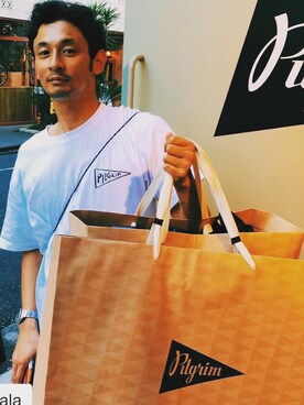 junya_kasugaさん（メンズ・180cm）の秋コーディネート