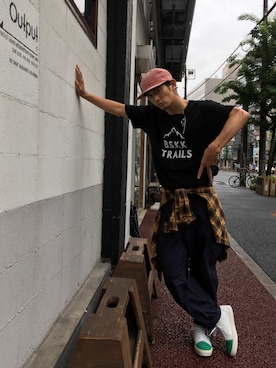 junya_kasugaさん（メンズ・180cm）の秋コーディネート