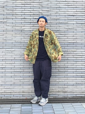 junya_kasugaさん（メンズ・180cm）の秋コーディネート