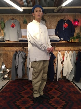 junya_kasugaさん（メンズ・180cm）の秋コーディネート