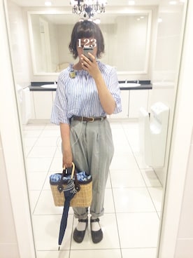 「NIMES(NIMES)」｜123さん（レディース・164cm）の夏コーディネート
