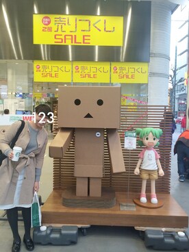 「ミナペルホネン」｜「アイテム（その他アウター）」を使った、123さん（レディース・164cm）の春コーディネート