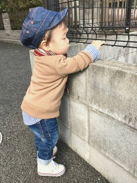 tetsuさん(キッズ・70cm)の秋コーディネート