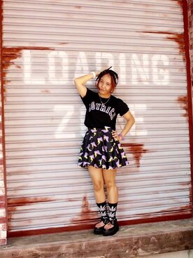 「wearsg」｜「アイテム（レッグウェア）」を使った、Suria Little Kay Ceeさん（レディース・147cm）の冬コーディネート
