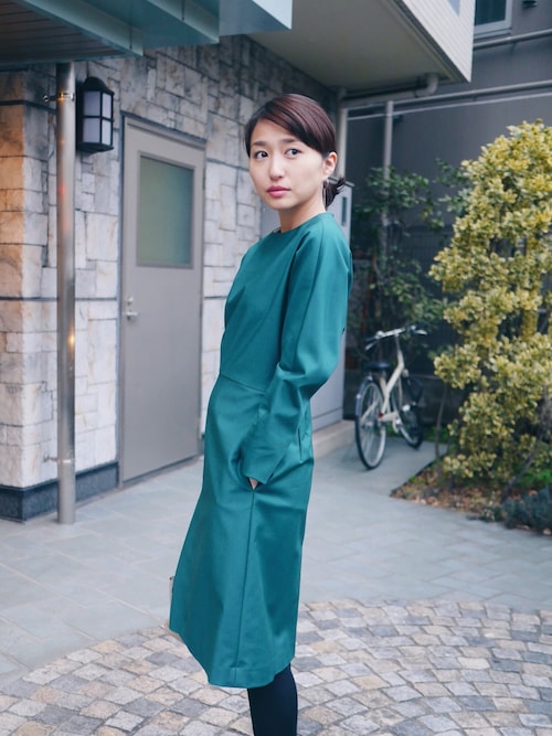 永田杏奈｜DandA by danny&anneのワンピースを使ったコーディネート WEAR