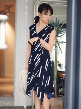 永田杏奈さん(レディース・158cm)の春コーディネート