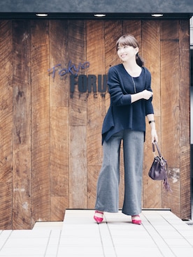 永田杏奈さん（レディース・158cm）の秋コーディネート