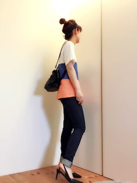 mikamoさん（レディース・158cm）の夏コーディネート