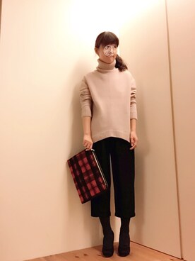 mikamoさん（レディース・158cm）の冬コーディネート