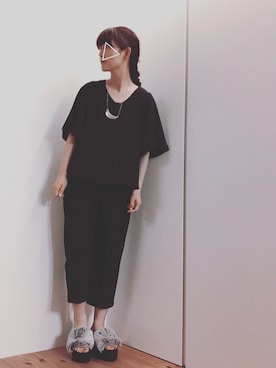 mikamoさん（レディース・158cm）の夏コーディネート