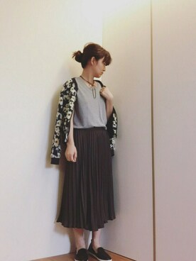 「チョーカー」｜mikamoさん（レディース・158cm）の秋コーディネート