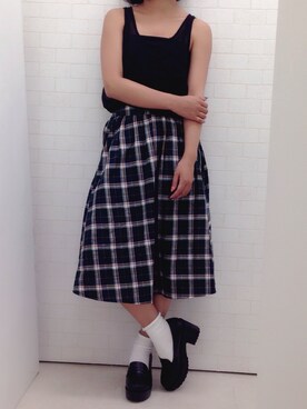「#秋服」｜HALUKAさん（レディース・150cm）の夏コーディネート