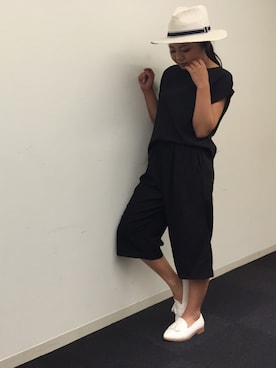 「タッセルローファー」｜HALUKAさん（レディース・150cm）の夏コーディネート