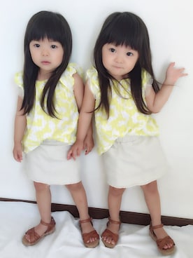 yukiiiさん（キッズ・90cm）の夏コーディネート
