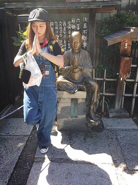 「JOYRICH」｜「アイテム（サロペット/オーバーオール）」を使った、Lyceeさん（レディース・158cm）の春コーディネート