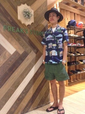 梶原敏之さん(メンズ・177cm)の夏コーディネート