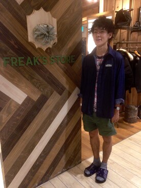 梶原敏之さん（メンズ・177cm）の夏コーディネート