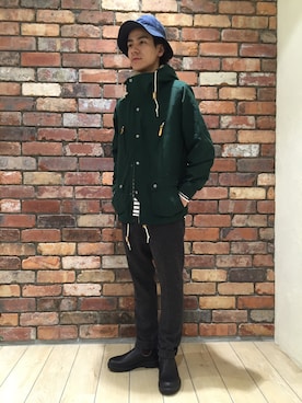 梶原敏之さん(メンズ・177cm)の秋コーディネート