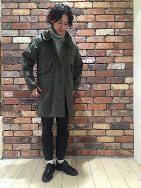 梶原敏之さん（メンズ・177cm）の秋コーディネート