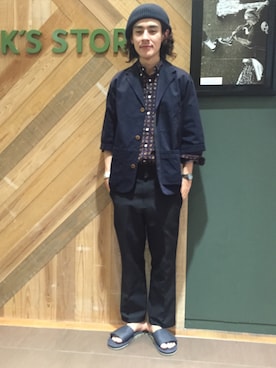 梶原敏之さんのコーディネート