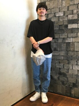 ビューティ&ユース ユナイテッドアローズ 渋谷公園通り店｜Daisuke Sakamoto使用「BEAUTY&YOUTH UNITED ARROWS（BY K10 ネックレス2）」的時尚穿搭