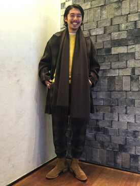 Daisuke Sakamotoさん（メンズ・176cm）の秋コーディネート