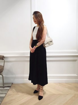 かおりさん（レディース・157cm）の夏コーディネート