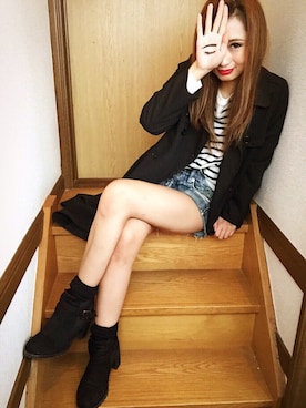 「誕生日」｜「アイテム（トレンチコート）」を使った、nyaobuさん（レディース・164cm）の秋コーディネート