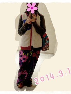 加藤陽子さん(レディース・160cm)の春コーディネート