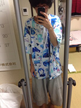 「chloma（クロマ）のアイテム」を使った、Internetさん（メンズ・159cm）の秋コーディネート