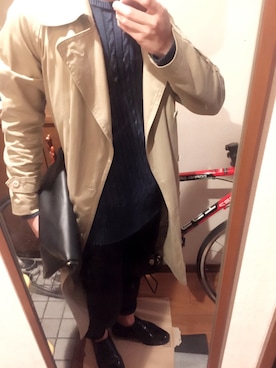 「WEGO（ウィゴー）のアイテム（トレンチコート）」を使った、Sho   〖ブランド古着屋staff〗さん（メンズ・165cm）の秋コーディネート