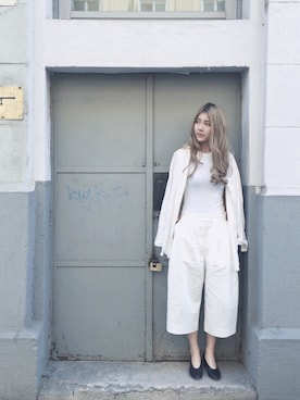 「ballet shoes」｜Avery.Linさん（レディース・162cm）の夏コーディネート