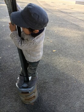 nuts.tou☺︎♡さん（キッズ・90cm）の冬コーディネート