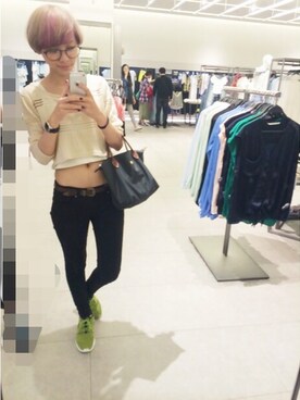 毛筠慈さん（メンズ・160cm）の夏コーディネート