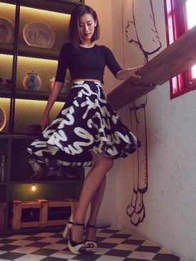 Shine Koh 高慧姗さんのコーディネート