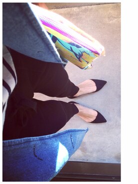 「DHOLIC（ディーホリック）のアイテム（その他アウター）」を使った、ackey☆★☆さん（レディース・168cm）の秋コーディネート