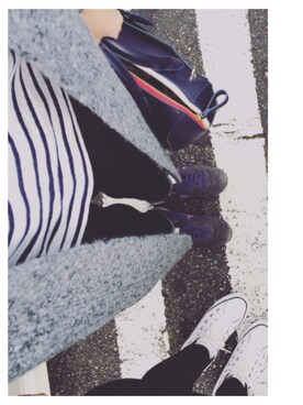 「DHOLIC（ディーホリック）のアイテム（その他アウター）」を使った、ackey☆★☆さん（レディース・168cm）の冬コーディネート