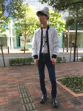 「TAKAHIROMIYASHITATheSoloIst.（タカヒロミヤシタザソロイスト）のアイテム（ジャケット/アウター）」を使った、Muraiさん（メンズ・173cm）の秋コーディネート
