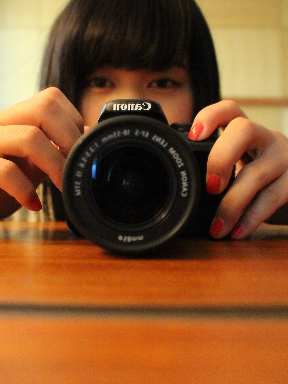 「Canon、カメラ、カメラ女子、SELFIE」｜「Canonのアイテム（その他、ブラック系）」を使った、ひいしゃんさん（レディース・163cm）の冬コーディネートの1枚目の写真