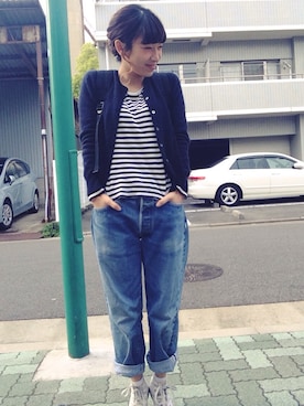 さちえるさん（レディース・149cm）の春コーディネート